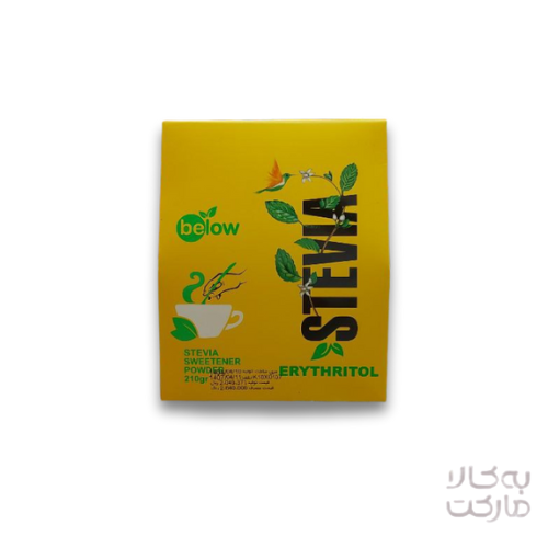 پودر شیرین کننده اریتریتول مخصوص نوشیدنی 210 گرم بیلو